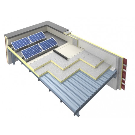 RECTICEL - Panneau d'isolation thermique Powerdeck épaisseur 50 mm