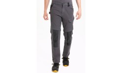 Pantalon coupe charpentier avec ouverture pour insertion de genouillères HARDY T.42