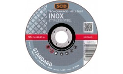 Disque à tronçonner inox 125