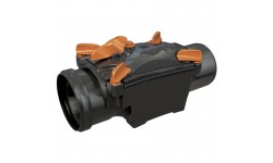 CLAPET AR À JOINT 1 CLAPET Ø100 MF JS NOIR