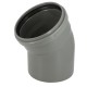 Coude 30° cr4 ø250 mf js gris
