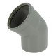 Coude 45° cr4/cr8 ø110 mf jf g