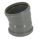 Coude 15° cr4 ø200 ff jf gris