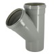 Culotte 45° cr4 ø200 mf jf gris