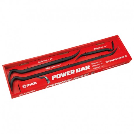 LOT 3 POWERBAR 350+600+900MM