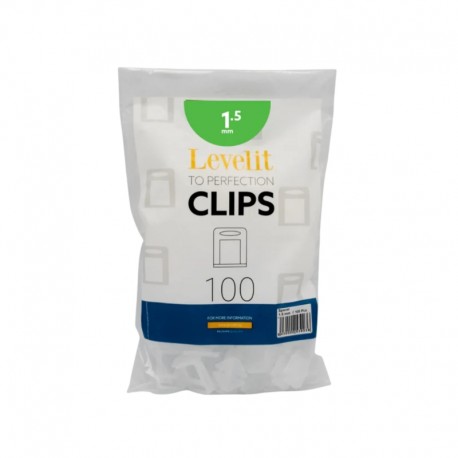 CROISILLONS AUTONIVELANTS À CALE - 1.5 MM - 100 PCS
