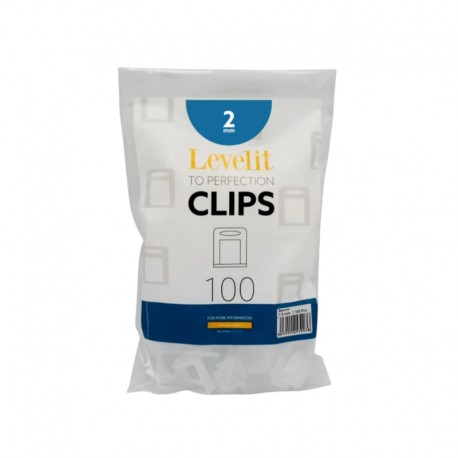 CROISILLONS AUTONIVELANTS À CALE - 2 MM - 100 PCS