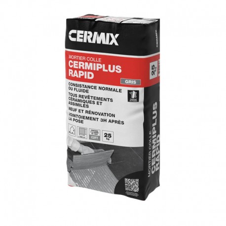 CERMIPLUS RAPID - Gris 25 kg