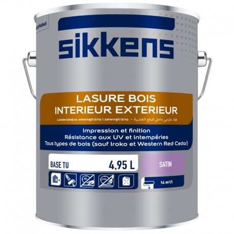 SIKKENS Lasure Intérieure-Extérieure 5 L