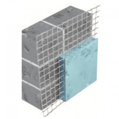 Treillis de façade maille 10 x 10 mm