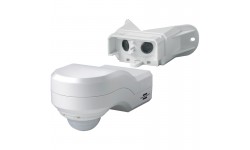 Détecteur de mouvements infrarouge PIR 240 blanc avec fixation pour angle IP44