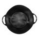 Seau flexible 42 litres anse renforcée plastique noir