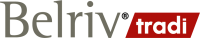 Logo belriv tradi gris